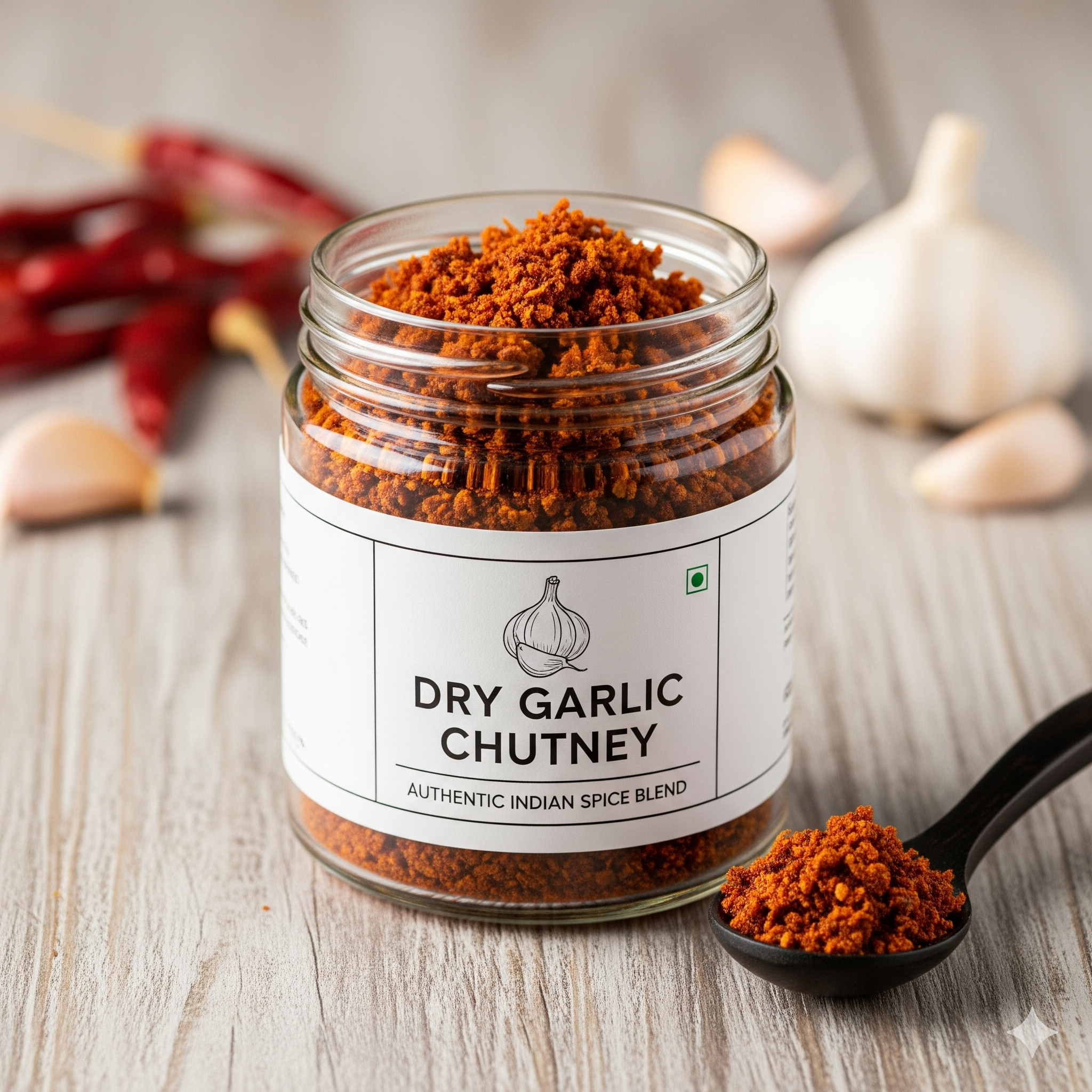 Dry Garlic Chutney - Loose 1kg