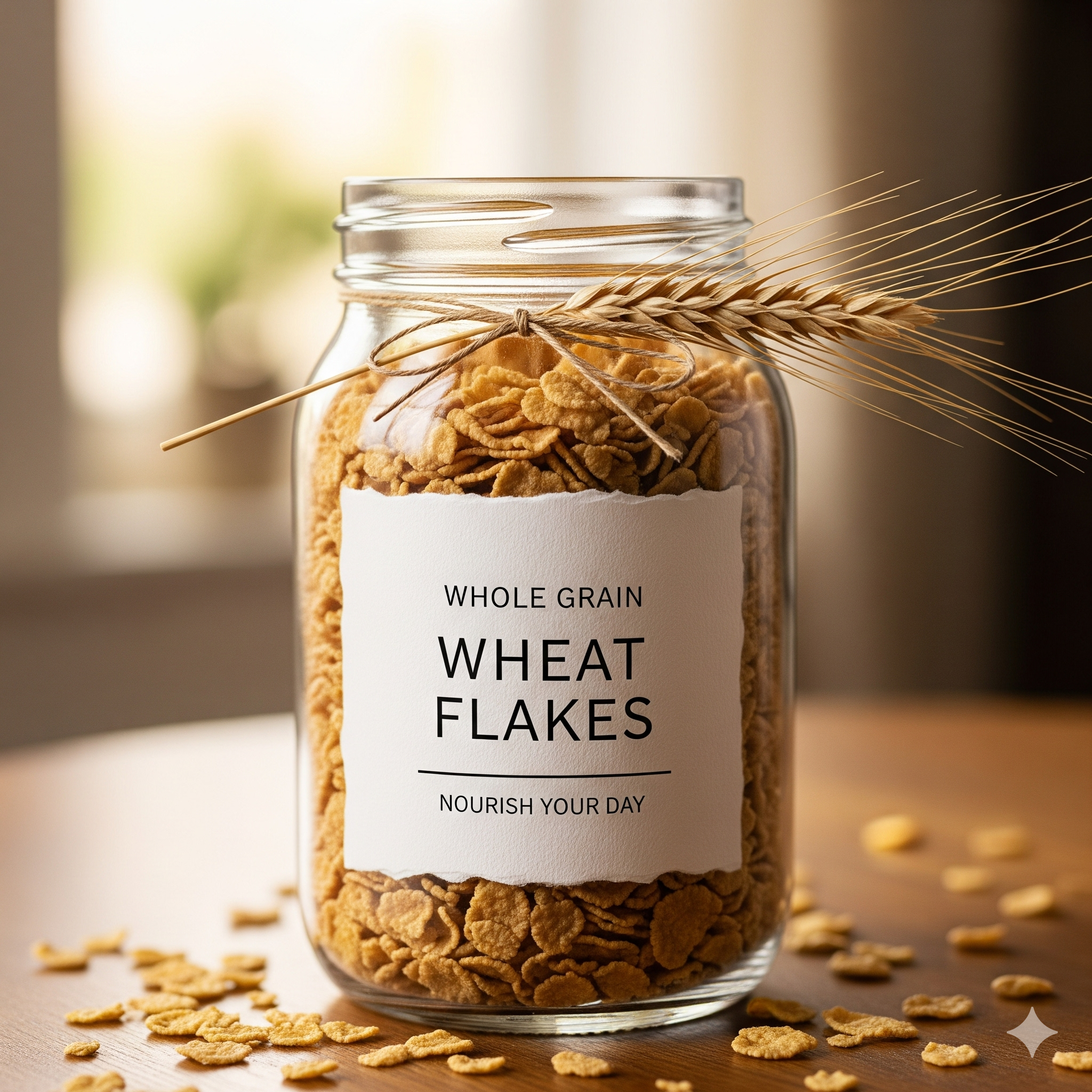 Wheat Flakes - Loose 1kg