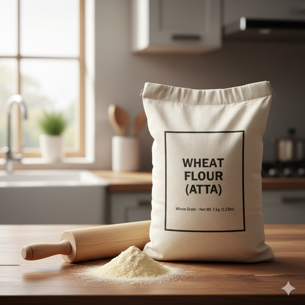 Wheat Flour (Atta) - Loose 1kg
